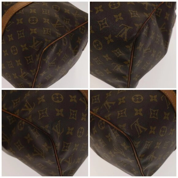 LOUIS VUITTON Monogram Sac Souple 35 Boston Bag M41626 LV Auth 137011 - Picture 14 of 16